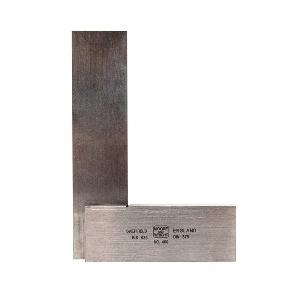 Moore & Wright 400R Series Traditional Engineers Squares – 75–300mm