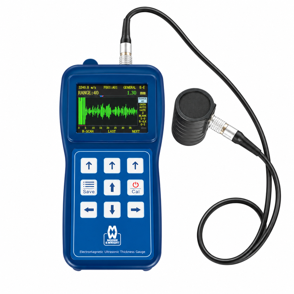 Moore & Wright MWT-2600 Electromagnetic Ultrasonic Thickness Gauge