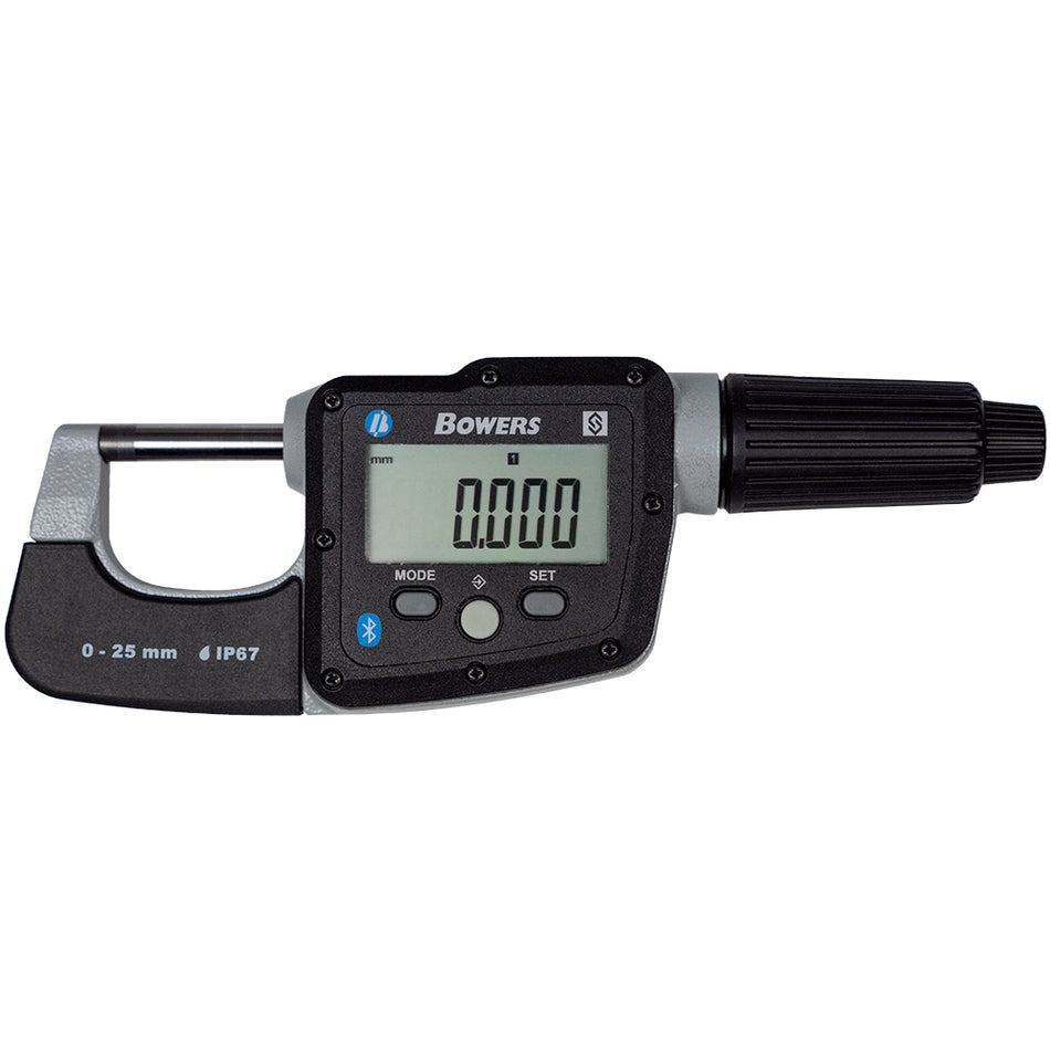 Bowers DigiMic Digital External Micrometers – IP67 Bluetooth