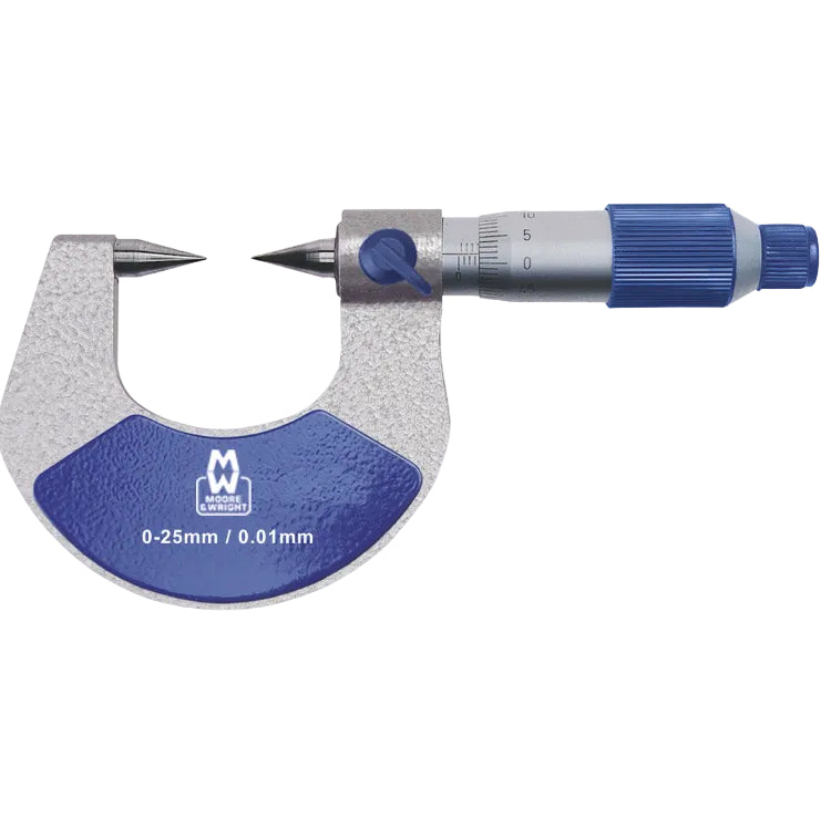 Moore & Wright 270 Series Point Micrometers – 15° & 30°