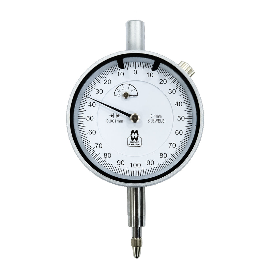 Dial Indicator 0-1mm to 0-50mm | Moore & Wright